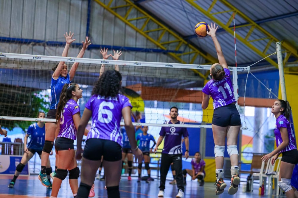 Jardim recebe terceira divisão de voleibol nos jogos escolares de MS