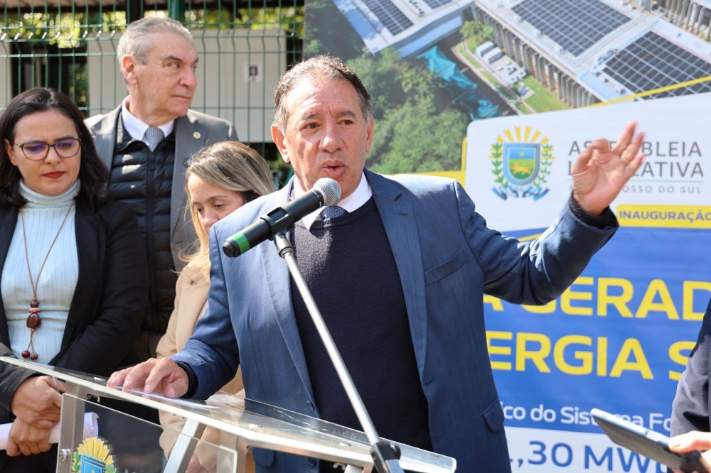 Gerson Claro (PP) apresenta usina solar como passo para energia limpa e sustentabilidade em MS