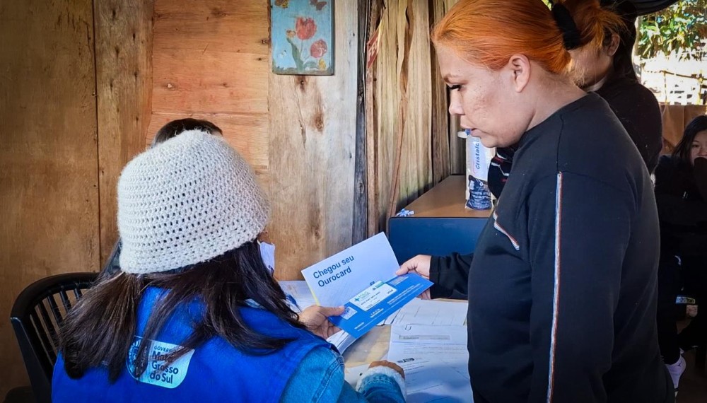 GOVMS: Entrega do Mais Social leva alimento a famílias da aldeia urbana Água Funda