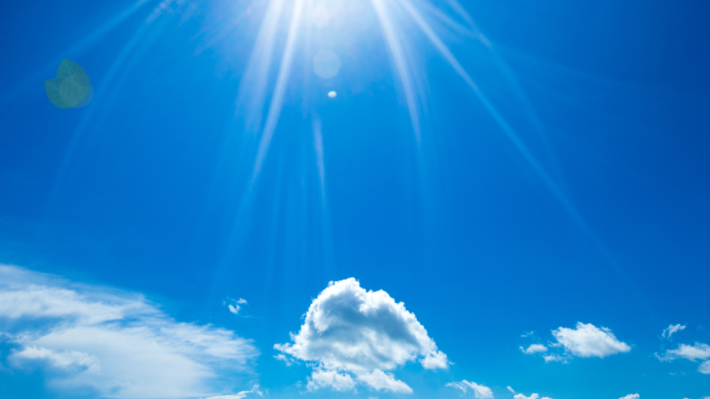 Céu claro predomina em MS com poucas nuvens no inverno seco