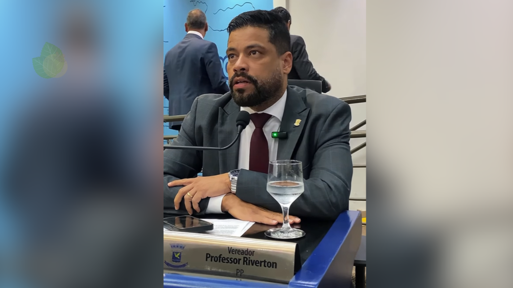 Vereador Riverton (PP) vota SIM ao projeto de ar-condicionado em ônibus