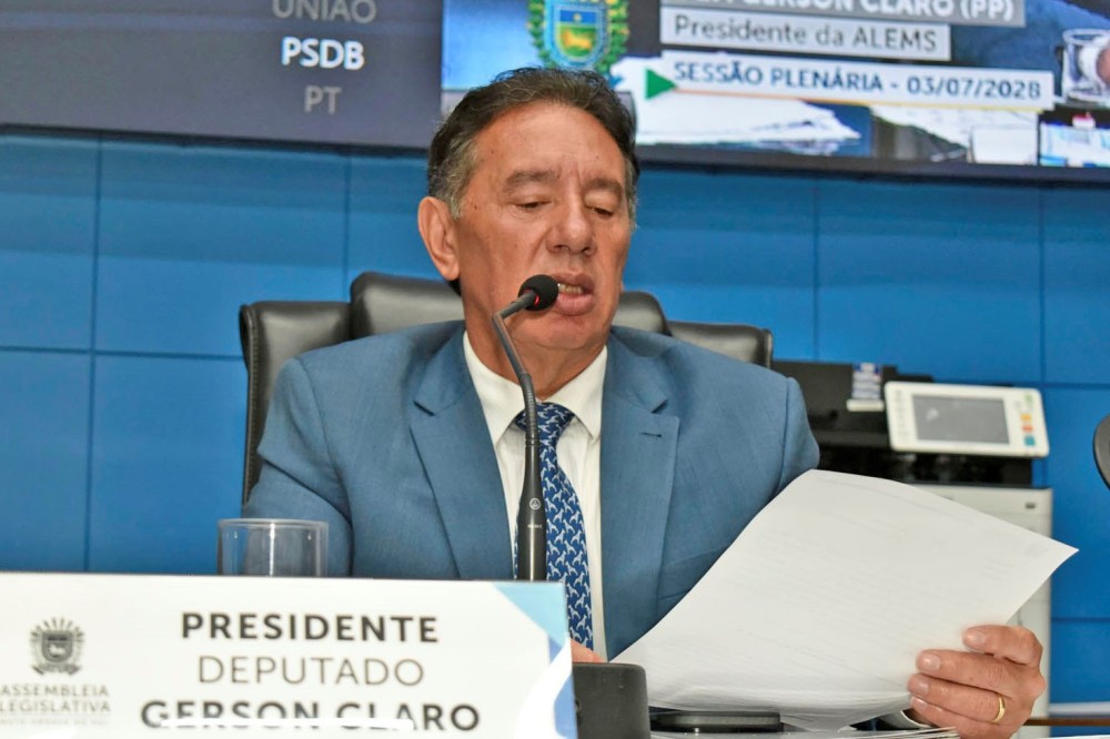 Gerson Claro conduz aprovação de ponte de concreto no Programa Mais Pontes na ALEMS