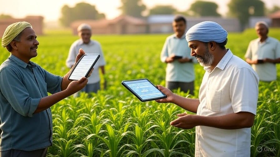 Revolução silenciosa na Índia: inteligência artificial transforma vida de pequenos agricultores