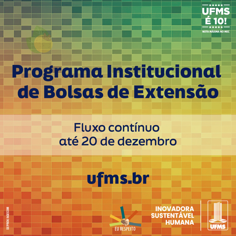 UFMS oferece Oportunidade de Bolsas para Estudantes em Ações de Extensão