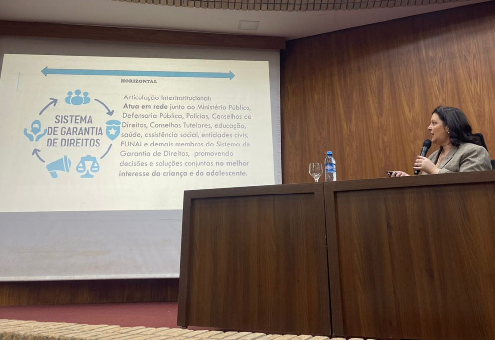 Evento dos 35 Anos do ECA: Magistrada enfatiza impacto do Judiciário na sociedade