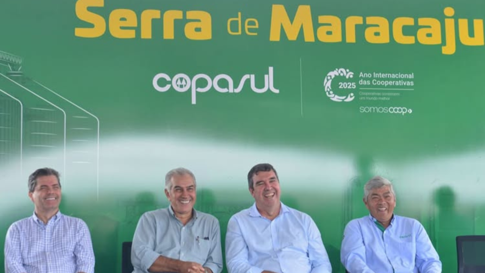 Reinaldo Azambuja participa de expansão da Copasul e destaca força do agro