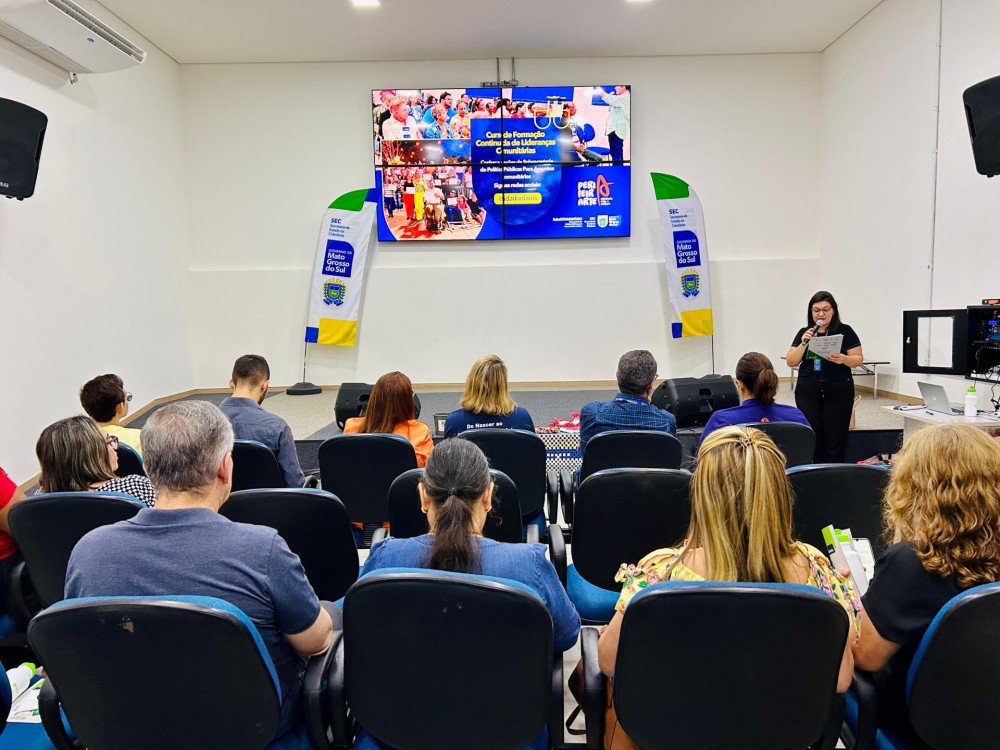 Agosto Lilás: GOV-MS promove formação de lideranças comunitárias para combater violência contra mulheres