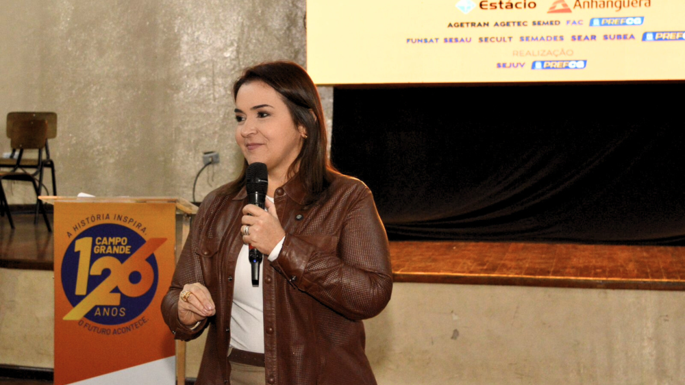 Prefeita Adriane Lopes agradece trabalho de secretário e convoca jovens a liderar políticas públicas em Campo Grande