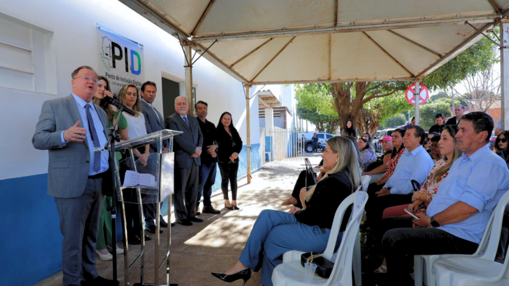 Presidente do TJMS, Desembargador Dorival Pavan, destaca Ponto de Inclusão Digital como apoio à Justiça local