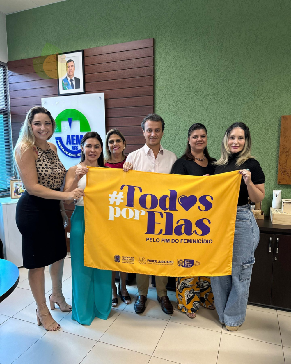 AEM/MS apoia movimento estadual contra o feminicídio