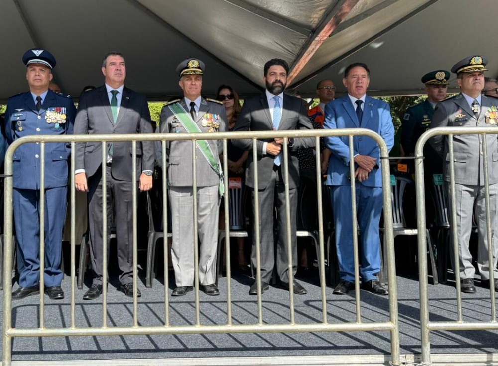 Gerson Claro prestigia desfile de 7 de Setembro e reforça compromisso com democracia
