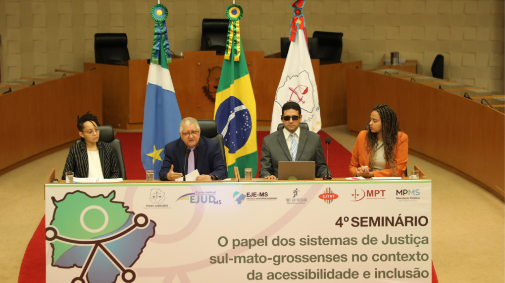 TJMS realiza debates sobre acessibilidade e inclusão no Dia de Luta da Pessoa com Deficiência