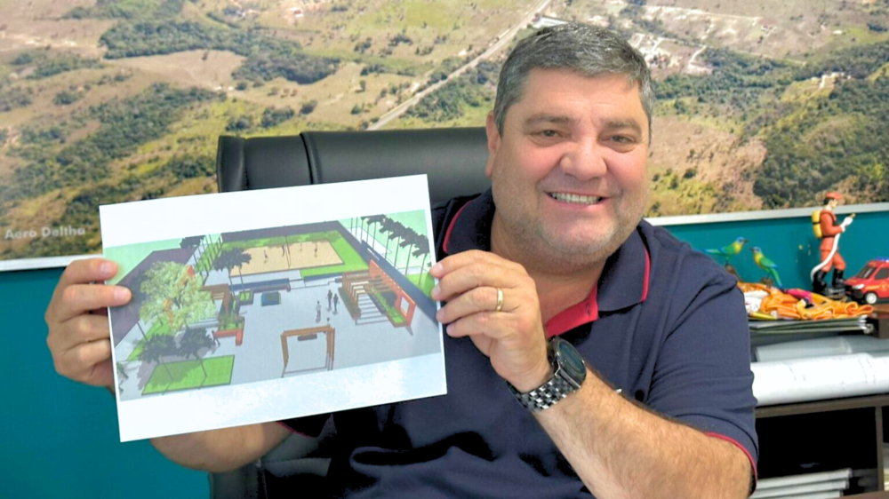 Praça do Tereré: gestão Josmail leva lazer, esporte e identidade cultural à Vila Machado