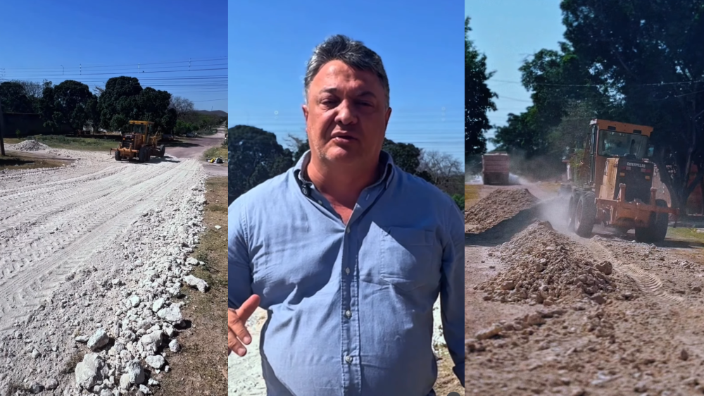 Prefeito Munir Sadeq acelera recuperação de ruas no Santo Antônio e reforça compromisso com quem vive e trabalha em Ladário