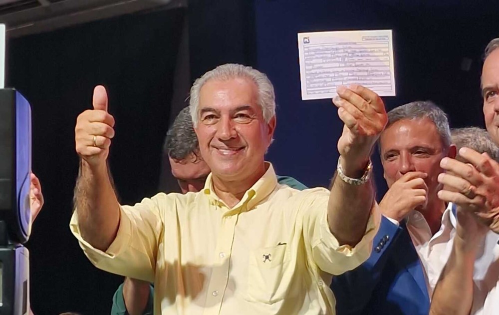 Em nova pesquisa, Reinaldo Azambuja lidera corrida para o Senado em MS