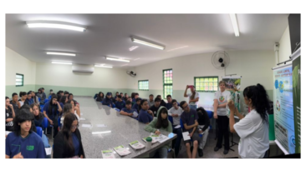Futuro sustentável: UEMS leva educação ambiental a estudantes de escola pública
