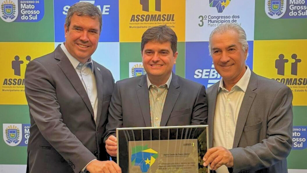 Reinaldo Azambuja reafirma legado e liderança no 3º Congresso dos Municípios