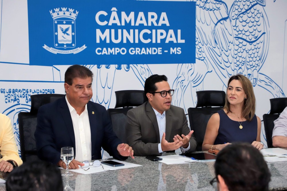 Bancada Federal confirma investimento de R$ 110 milhões para obras em Campo Grande durante reunião com vereadores