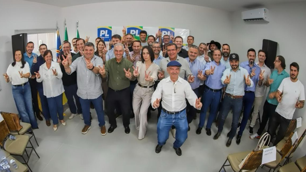 Reinaldo reúne prefeitos e lideranças em 1ª reunião como presidente do PL-MS