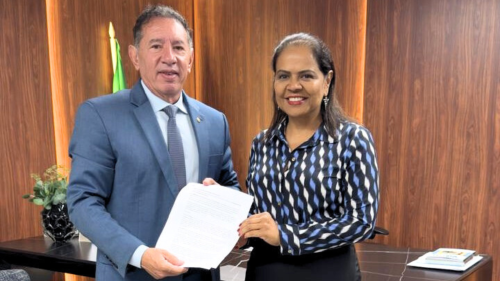 Parceria contra violência: Gerson Claro e Jaceguara assinam pacto “Todos por Elas”
