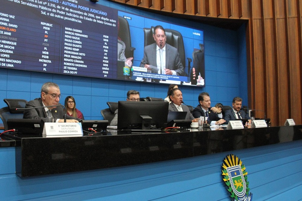 ALEMS aprova projeto que regulamenta auxílio-invalidez para servidores do TJMS