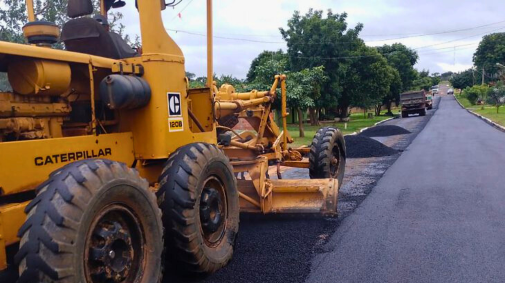 Governo Riedel amplia investimentos em infraestrutura em Angélica e Água Clara
