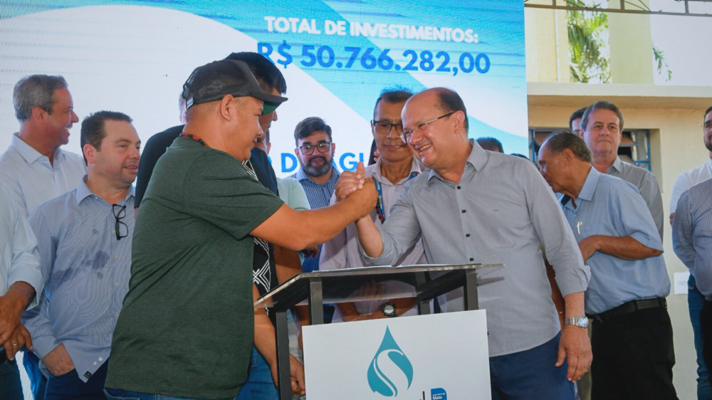 Governo Riedel investe R$ 48,7 milhões em saneamento indígena