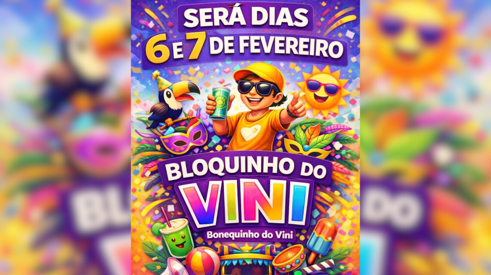 Bloquinho do Vini promove cultura e solidariedade no bairro Jardim Columbia