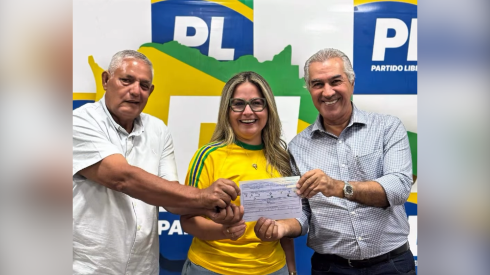 Alessandra Alencar filia-se ao PL com abono de Reinaldo Azambuja