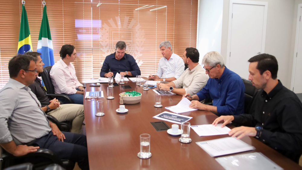 Governador Riedel assina contrato de gestão para impulsionar infraestrutura