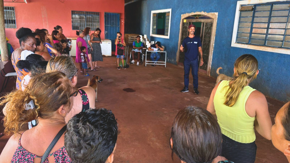 Sacolão nutricional beneficia mais de 300 famílias do bairro Santa Luzia
