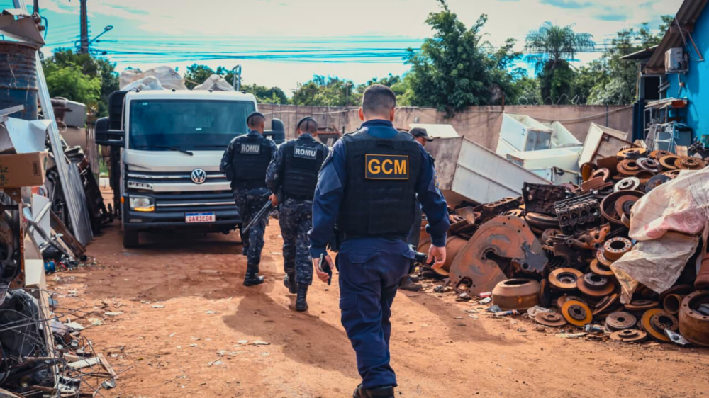 Guarda Civil Metropolitana deflagra Operação Ferro-Velho em Campo Grande