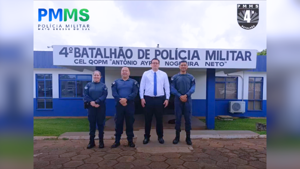 Parceria entre 4º BPM e UEMS reforça proteção às mulheres na universidade