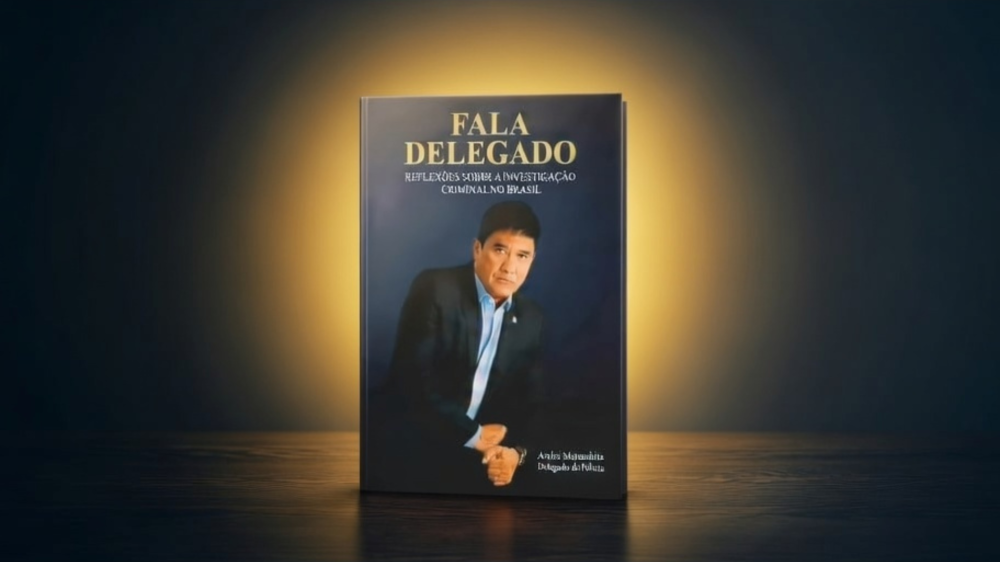 Delegado André Matsushita lança o livro Fala Delegado sobre investigação criminal no Brasil