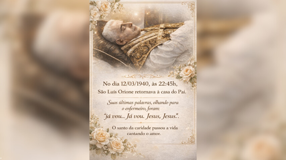 Legado de São Luís Orione é celebrado em 12 de março