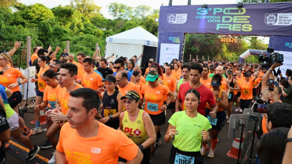 Treinão em Ponta Porã marca início dos preparativos para Corrida dos Poderes