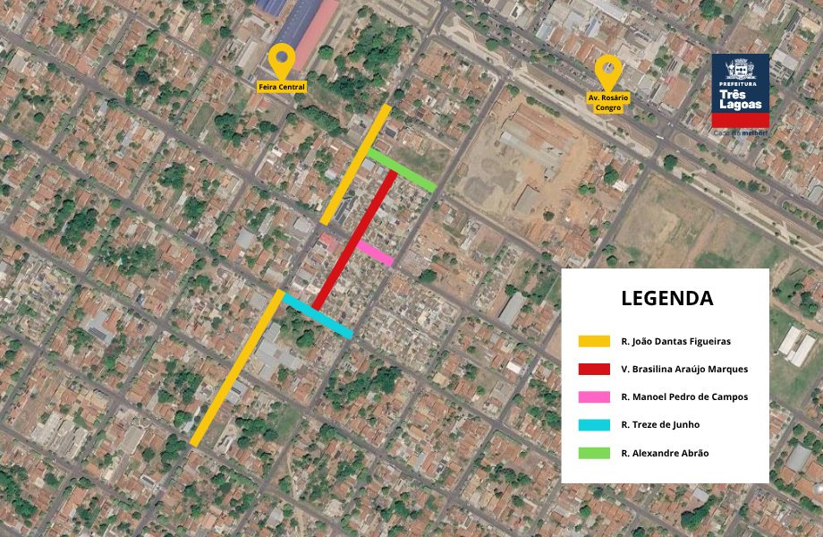 Prefeitura de Três Lagoas inicia recapeamento asfáltico no Bairro Santa Rita
