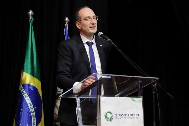Pedro Paulo Gasparini é reconduzido ao cargo de defensor público-geral de MS