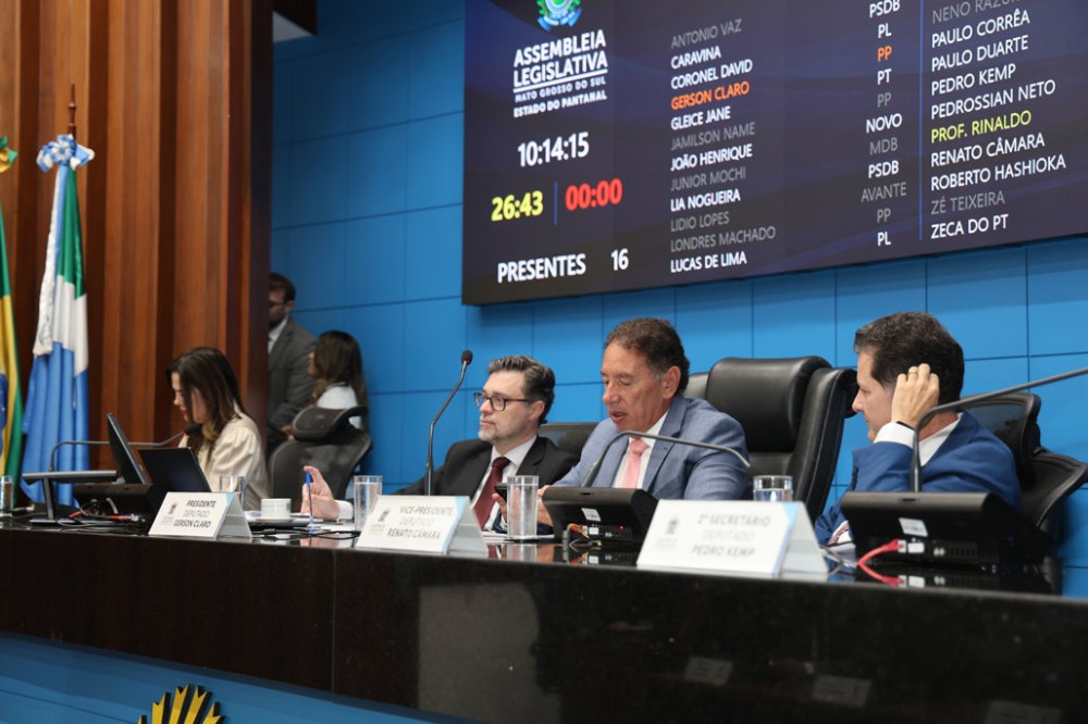 ALEMS vota inclusão de eventos e honrarias nesta terça-feira