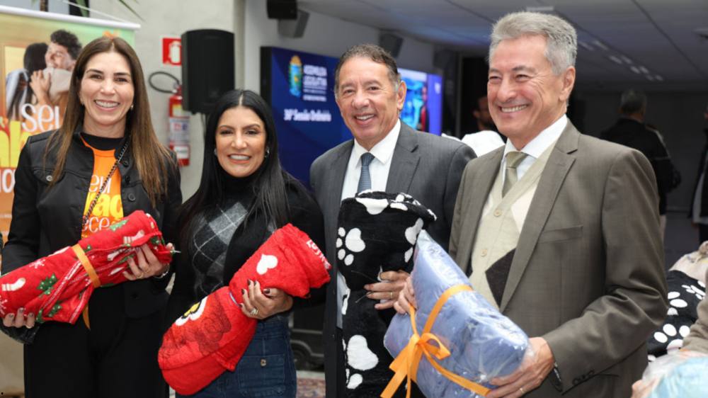 ALEMS arrecada mais de 2 mil peças em campanha de agasalho