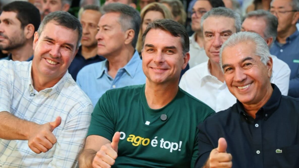 Flávio Bolsonaro lidera pesquisa para a presidência em Mato Grosso do Sul