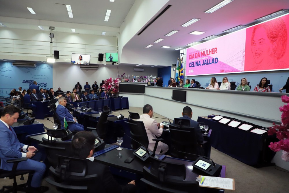 Medalha Legislativa “Celina Martins Jallad” é entregue em homenagem às mulheres