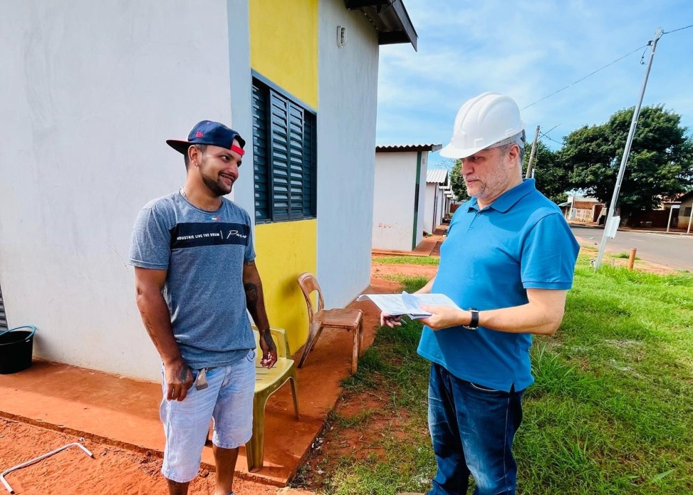 Prefeitura fiscaliza casas entregues às famílias do Mandela
