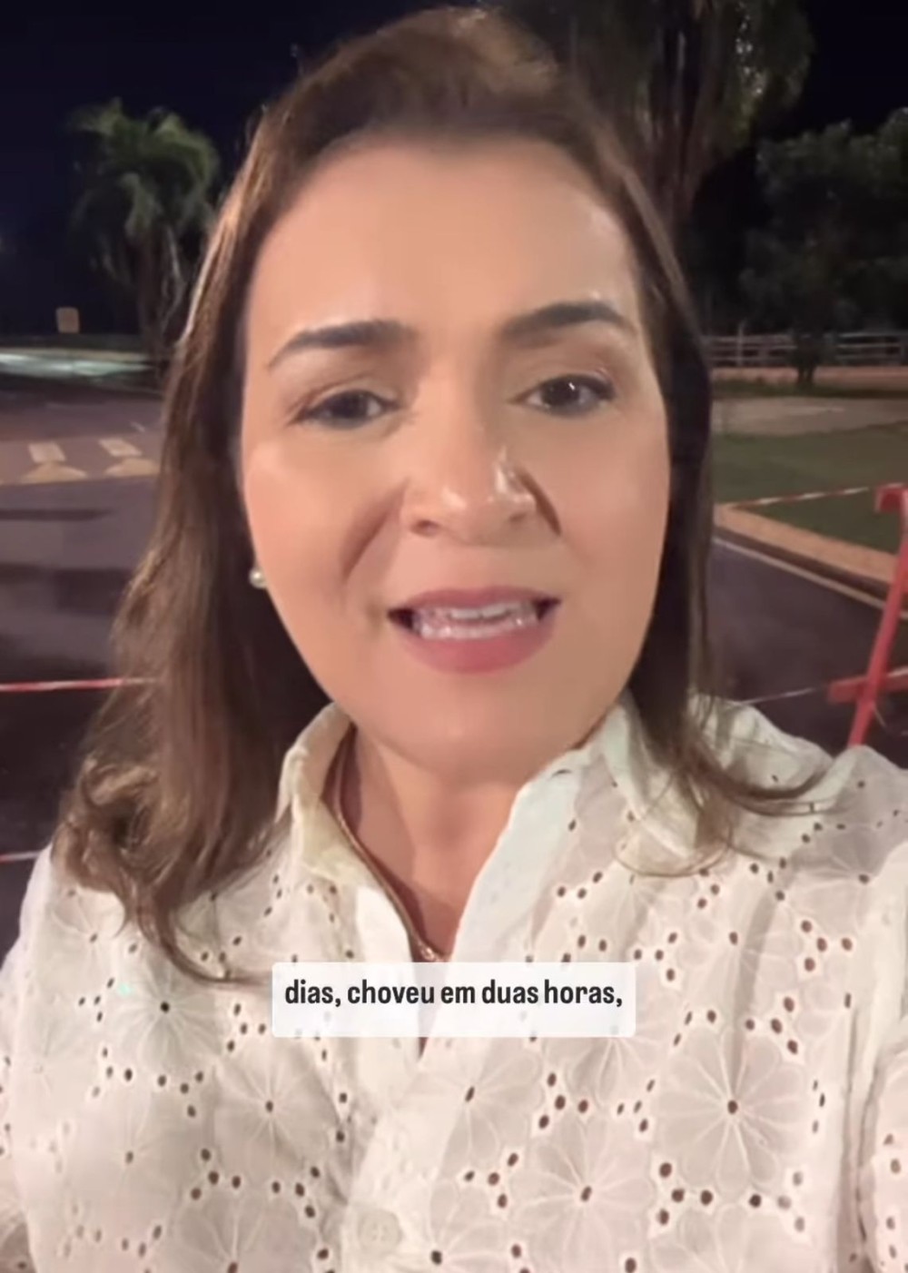 Prefeita Adriane Lopes mobiliza equipes para atender população após forte chuva