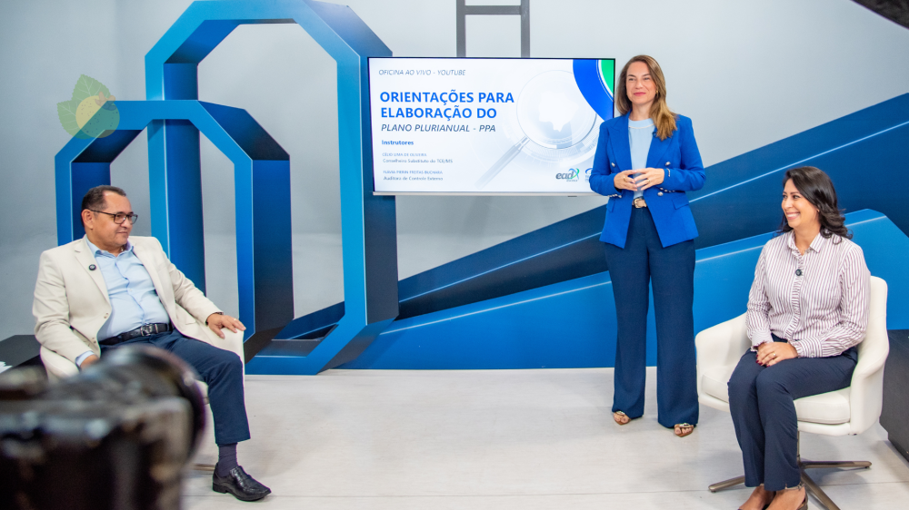 TCE-MS promove oficina online sobre Plano Plurianual