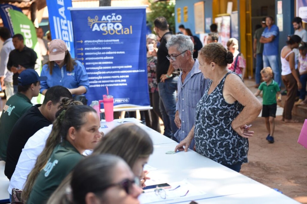 Ação Agro Social leva atendimento à população rural neste sábado (29)