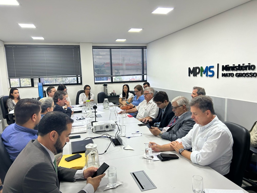 MP-MS - Reunião aborda desafios financeiros da Santa Casa de Campo Grande