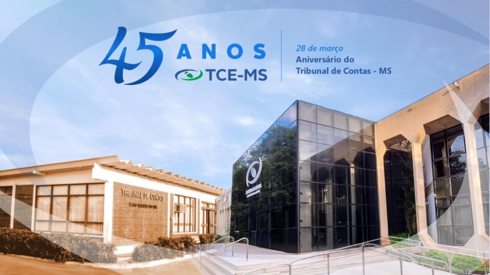 TCE-MS celebra 45 anos de avanços no controle externo e compromisso social