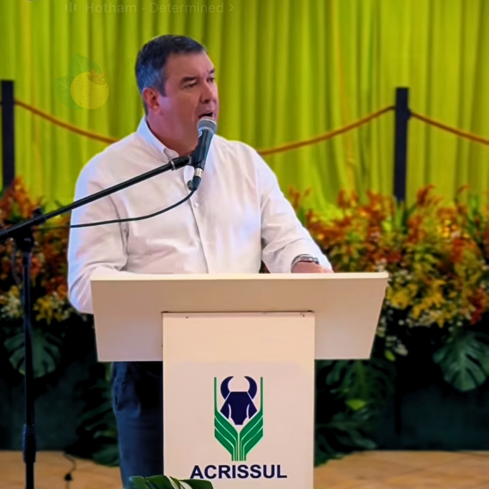 Eduardo Riedel salienta papel estratégico do Agro aliado à sustentabilidade e inovação