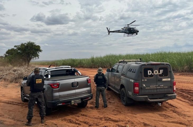 Uso de tecnologia e policiamento aéreo impulsiona apreensões de drogas em MS